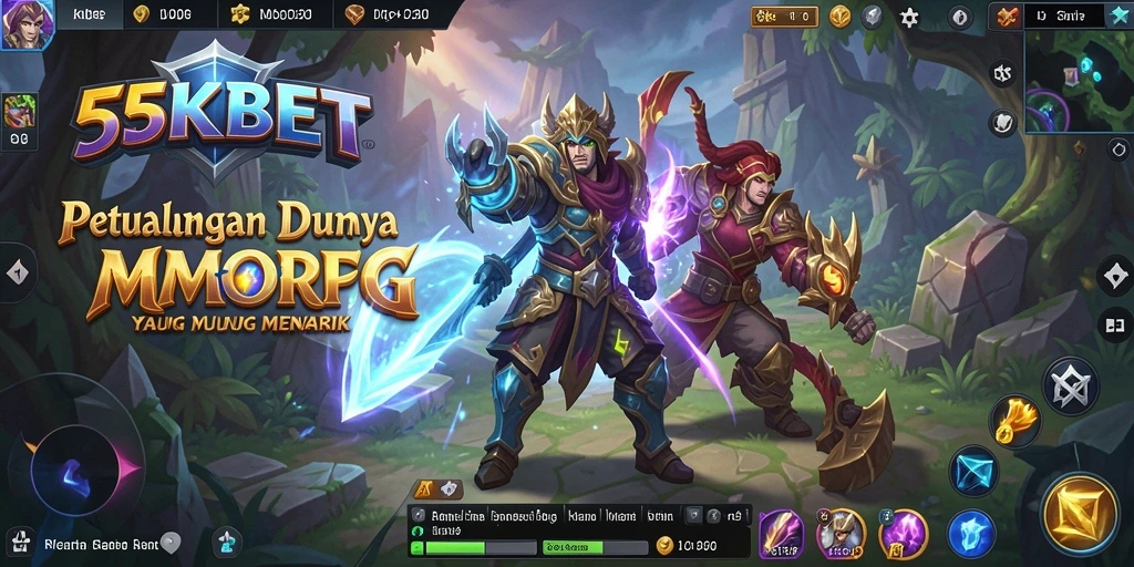 Gameplay seru dan imersif dari 55KBET dalam dunia MMORPG.