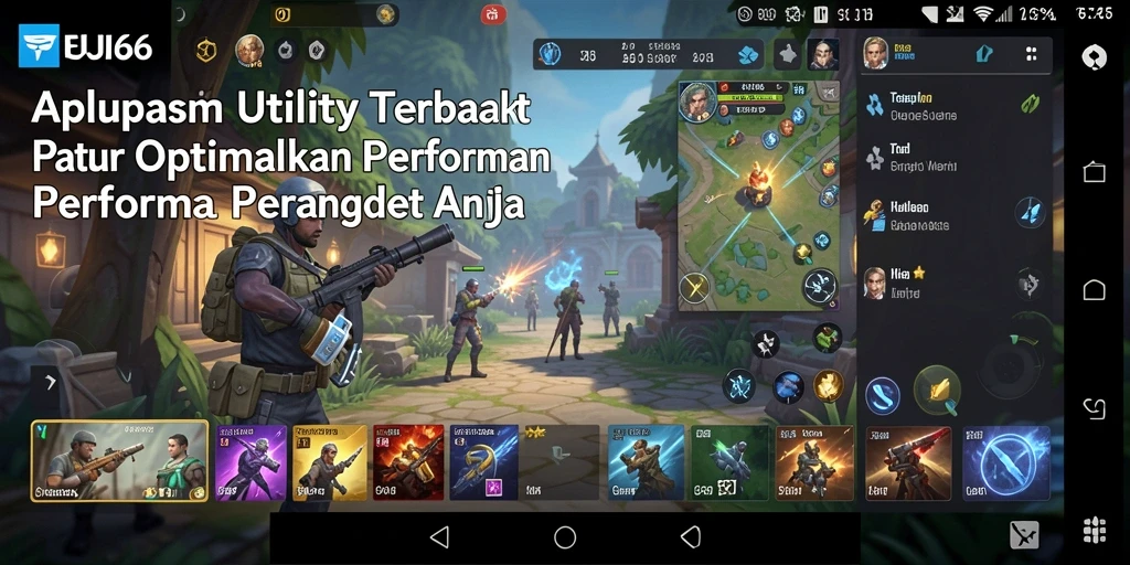 Tampilan antarmuka FUJI66 yang intuitif dan mudah diakses.