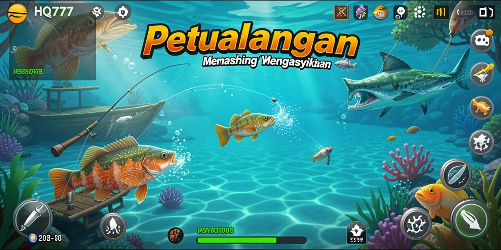 Tangkapan besar dalam permainan HQ777 yang mengasyikkan.