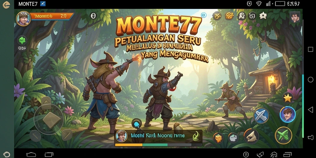 Menampilkan gameplay menarik dari <strong>MONTE77</strong> dengan petualangan yang mendebarkan.