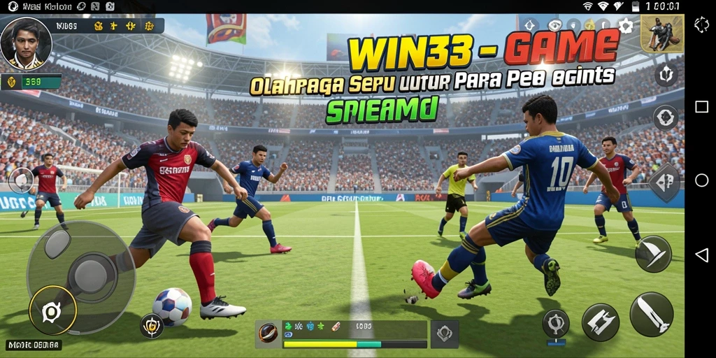 Tampilan gameplay menarik dari WIN33 dengan variasi olahraga yang seru.